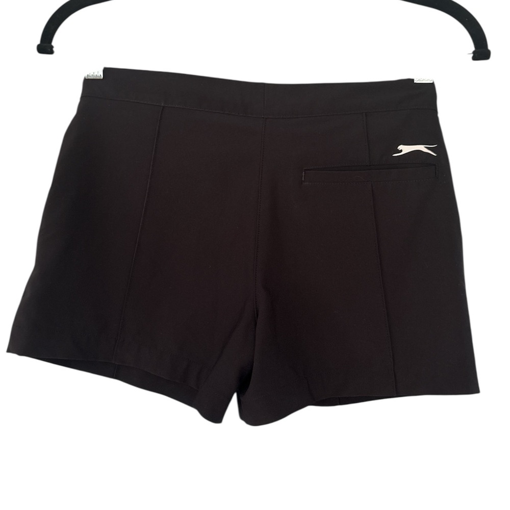 Slazenger Women's Black Athletic Golf Shorts medium